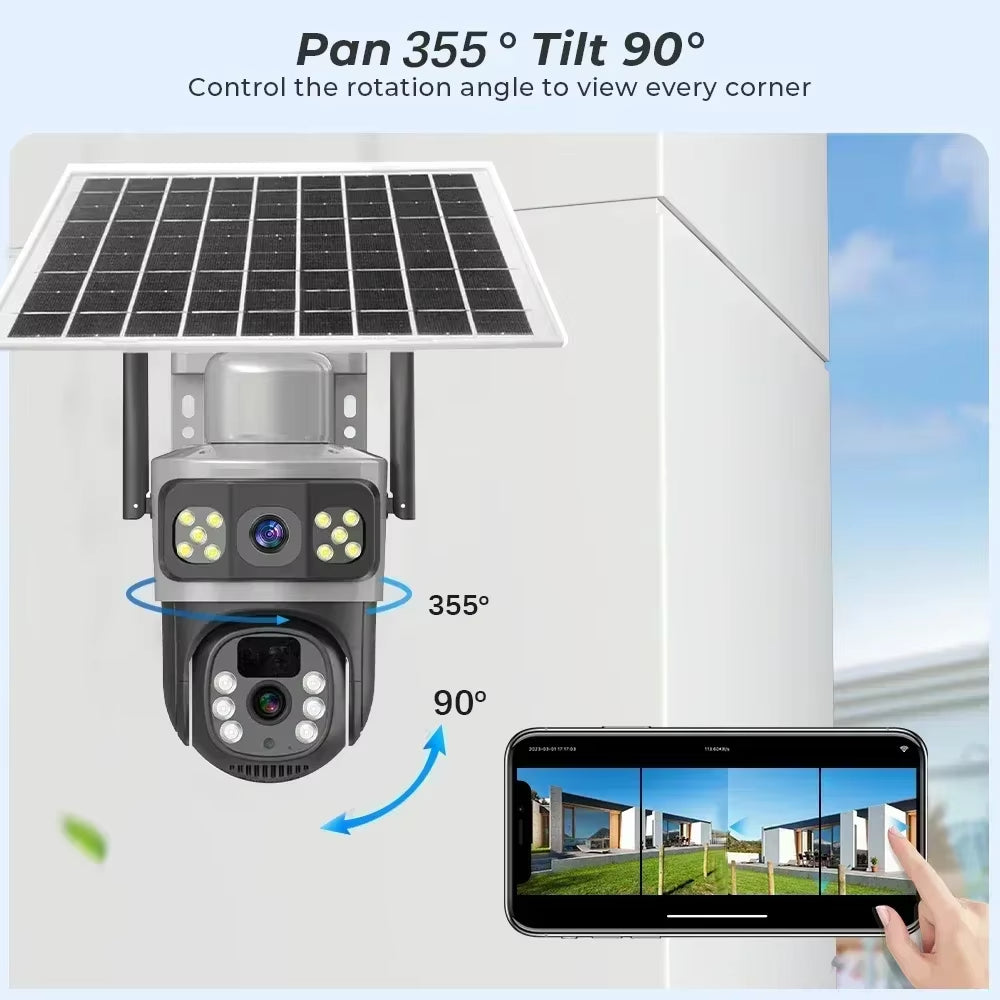 V50 4K Dual-Lens outdoor security cameras nz
