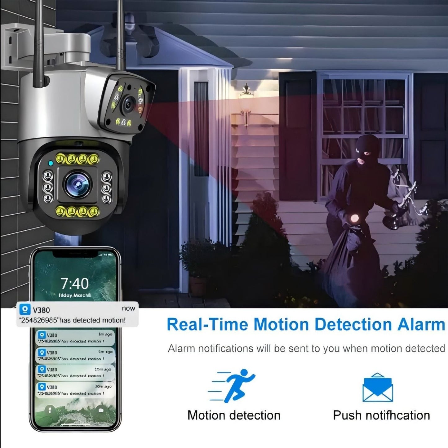 V23 8MP WiFi Camera