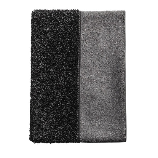 Viewy Heavy-Duty Scrubber - Industrial Grade Dual-Sided Cloth - Professional Grade Stain Removal - For Grills, Pans & Tough Surfaces - Matte Black
