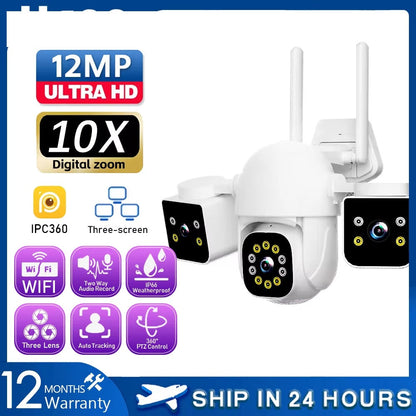 V42 12MP PTZ Security Camera