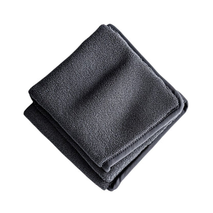 Viewy Microfiber Cleaning Cloth - High-Density Ultra-Absorbent Weave - Professional Grade Lint-Free Towel for Kitchen & Bathroom - Slate Grey - Pack of 6